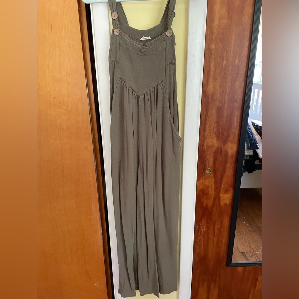 Jodifl olive green jumpsuit